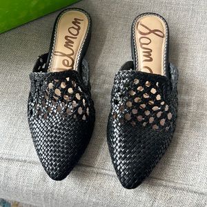Sam Edelman Black Mules